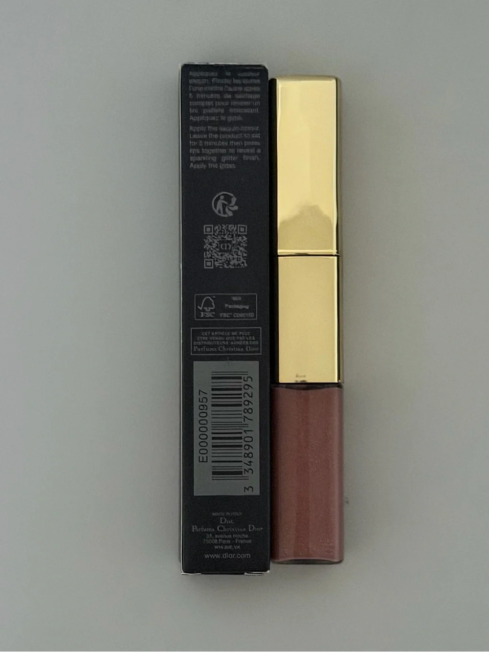 Dior Rouge Dior Sequin Liquid Duo Lip Gloss - 220 Ribbons